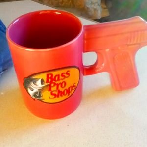 Bass pro shop gun mug